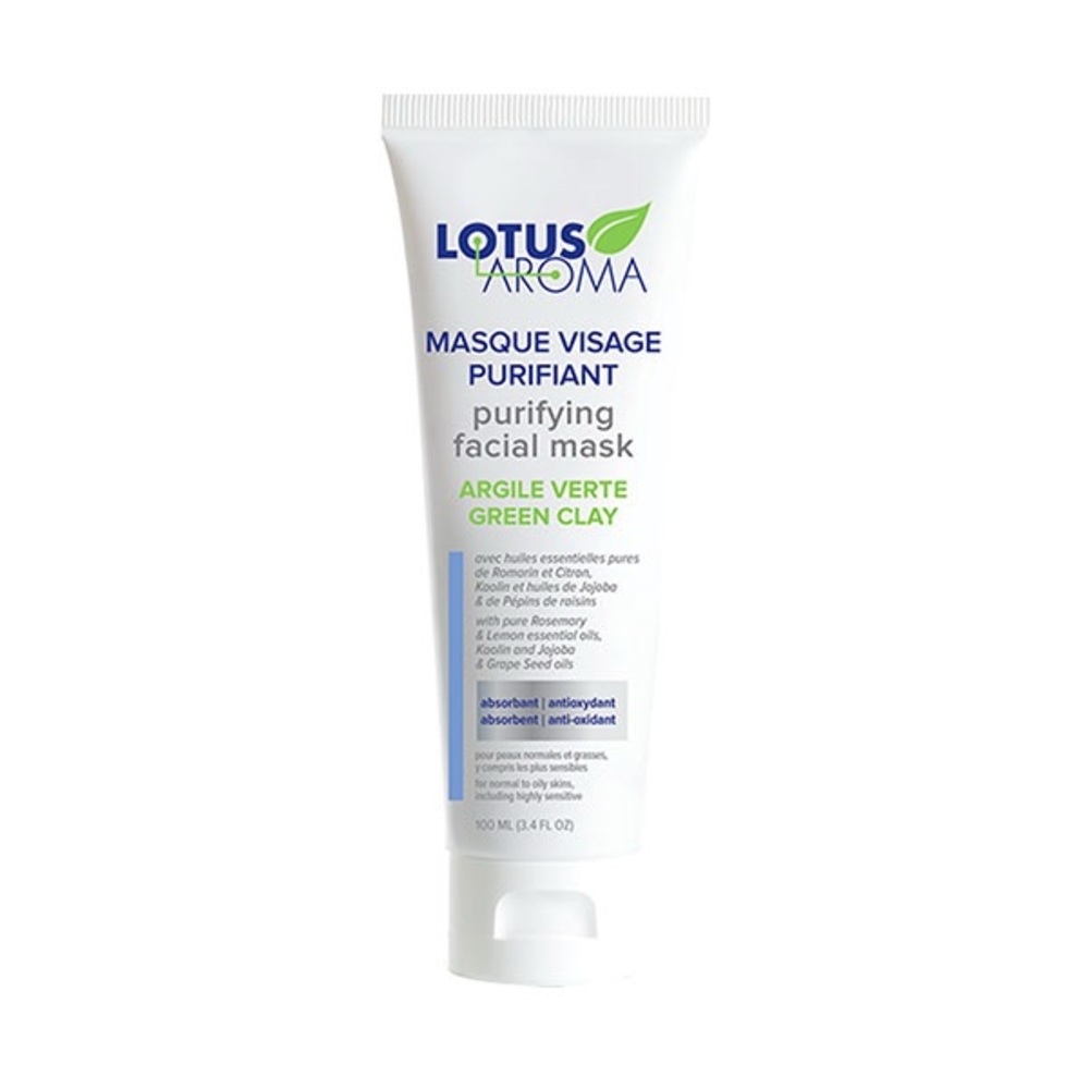 New Purifying Facial Mask/Green Clay from Lotus Aroma